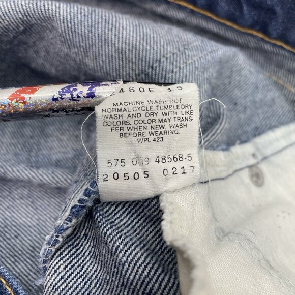 Vintage Levi’s 505 Jeans Orange Tab Straight Leg Mens 38x32 (Tag 40x32) Made USA - Picture 8 of 13